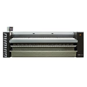 Calandra de planchado eléctrica con plegador 50 l/h ancho útil 3,16 m