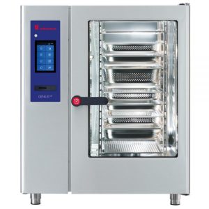 Horno combinado Genius Eloma a gas 10 bandejas GN 1/1