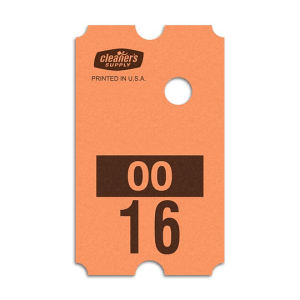 Rollo de 10.000 marcadores (color NARANJO)