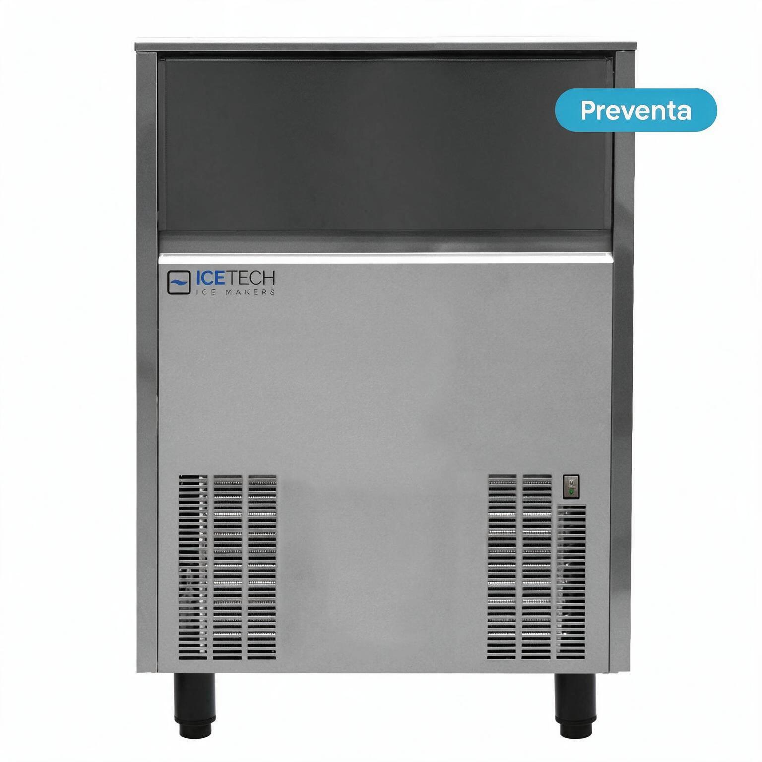 Icetech SS 95 L R290 | Fabricadora de Hielo Cubo Sólido Industrial, 81-90 kg/día