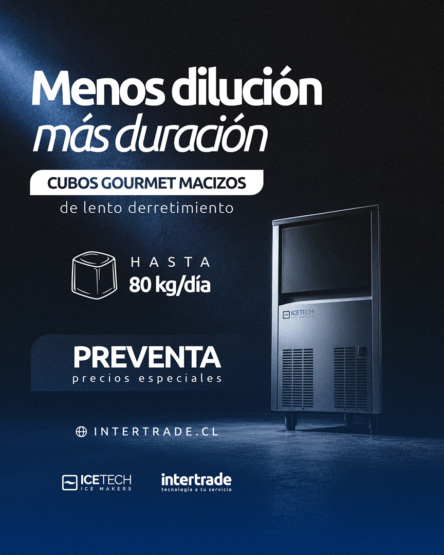 Preventa fabricadoras de hielo en cubo ICETECH - Intertrade